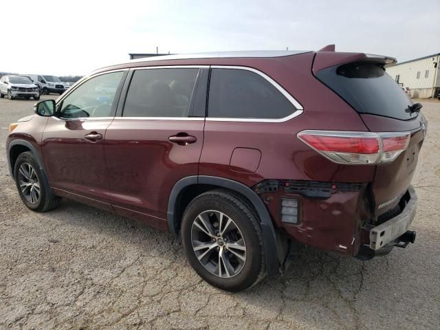 2016 Toyota Highlander XLE