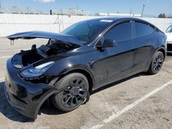 Salvage cars for sale at Van Nuys, CA auction: 2022 Tesla Model Y