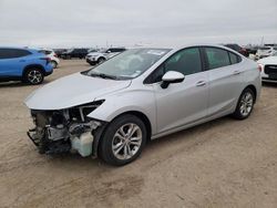Salvage cars for sale from Copart Amarillo, TX: 2019 Chevrolet Cruze LT