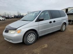 Salvage cars for sale from Copart Rocky View County, AB: 2003 Honda Odyssey LX