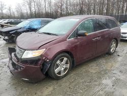 Honda Odyssey salvage cars for sale: 2013 Honda Odyssey Touring