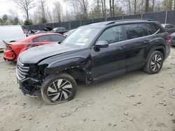 Salvage cars for sale at Waldorf, MD auction: 2024 Volkswagen Atlas SE