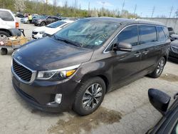 Vehiculos salvage en venta de Copart Littleton, CO: 2015 KIA Sedona EX