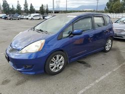 Salvage cars for sale at Rancho Cucamonga, CA auction: 2009 Honda FIT Sport