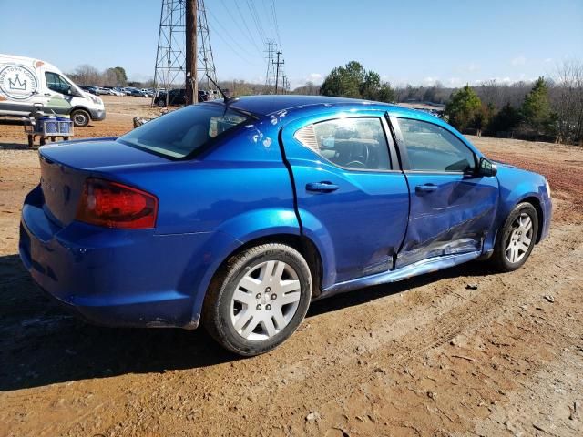 2012 Dodge Avenger SE