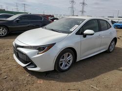 Salvage cars for sale from Copart Elgin, IL: 2019 Toyota Corolla SE