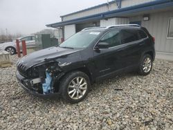 Salvage cars for sale at Wayland, MI auction: 2014 Jeep Cherokee Limited