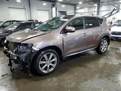 Salvage cars for sale at Ham Lake, MN auction: 2013 Nissan Murano S