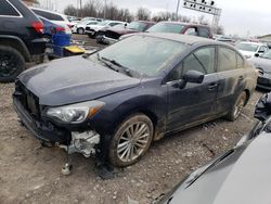 Subaru Impreza Premium Plus salvage cars for sale: 2015 Subaru Impreza Premium Plus