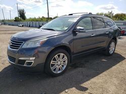 Salvage cars for sale from Copart Miami, FL: 2014 Chevrolet Traverse LT