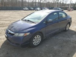 Honda Civic salvage cars for sale: 2009 Honda Civic VP