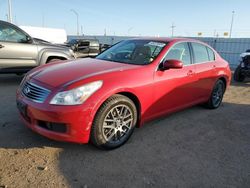 Salvage cars for sale from Copart Greenwood, NE: 2007 Infiniti G35