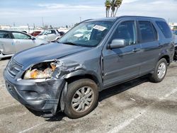 Honda CRV salvage cars for sale: 2006 Honda CR-V SE