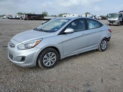 Salvage cars for sale from Copart Houston, TX: 2017 Hyundai Accent SE