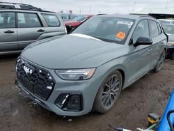 Salvage cars for sale at Brighton, CO auction: 2022 Audi SQ5 Premium