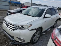 Salvage cars for sale from Copart Conway, AR: 2012 Toyota Highlander Limited