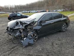 Salvage cars for sale at Finksburg, MD auction: 2017 Honda Accord EXL