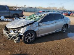 Honda salvage cars for sale: 2016 Honda Accord LX