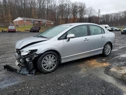 Honda salvage cars for sale: 2008 Honda Civic LX