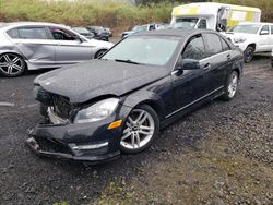 Salvage cars for sale from Copart Kapolei, HI: 2013 Mercedes-Benz C 250