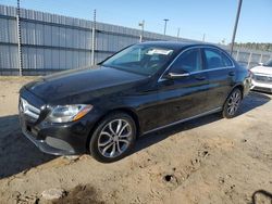 Salvage cars for sale from Copart Lumberton, NC: 2015 Mercedes-Benz C 300 4matic