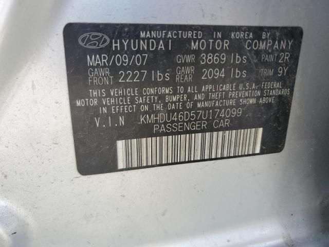 2007 Hyundai Elantra GLS