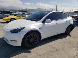 Salvage cars for sale at Sun Valley, CA auction: 2022 Tesla Model Y