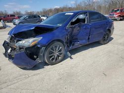 Salvage cars for sale from Copart Ellwood City, PA: 2015 Toyota Camry XSE