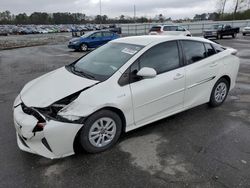 Salvage cars for sale from Copart Dunn, NC: 2016 Toyota Prius