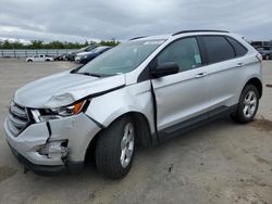 Salvage cars for sale at Fresno, CA auction: 2015 Ford Edge SE