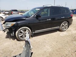 Salvage cars for sale from Copart Temple, TX: 2013 Nissan Pathfinder S