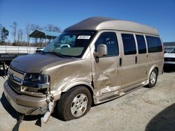 Salvage trucks for sale at Spartanburg, SC auction: 2012 Chevrolet Express G1500 3LT