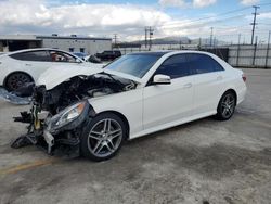 Salvage cars for sale from Copart Sun Valley, CA: 2016 Mercedes-Benz E 350