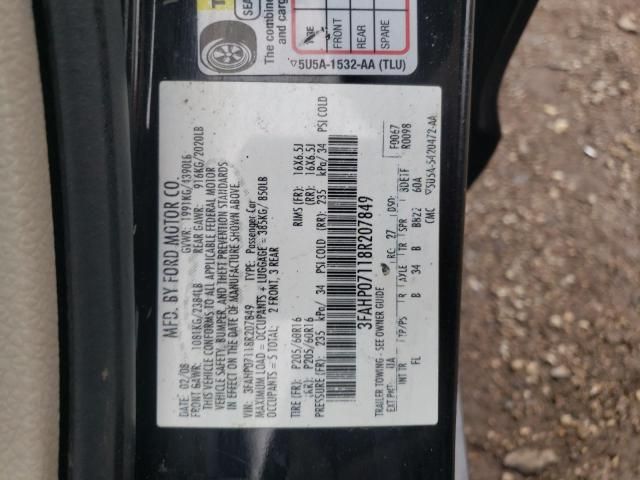 2008 Ford Fusion SE