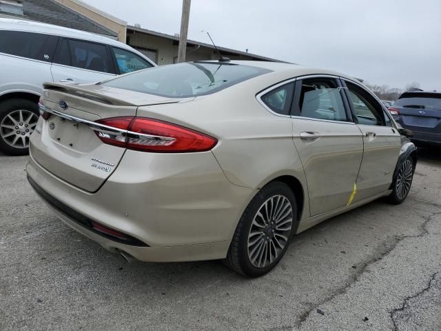 2018 Ford Fusion TITANIUM/PLATINUM HEV