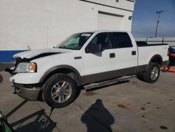 Salvage cars for sale at Farr West, UT auction: 2006 Ford F150 Supercrew