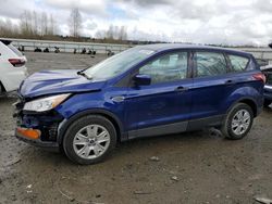 Salvage cars for sale at Arlington, WA auction: 2016 Ford Escape S