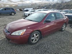 Salvage cars for sale from Copart Reno, NV: 2003 Honda Accord EX