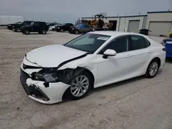 Salvage cars for sale from Copart Kansas City, KS: 2022 Toyota Camry LE