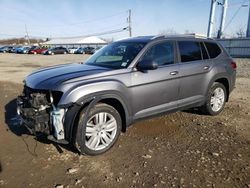 Salvage cars for sale at Windsor, NJ auction: 2019 Volkswagen Atlas SE