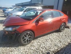 Ford Focus SEL salvage cars for sale: 2018 Ford Focus SEL