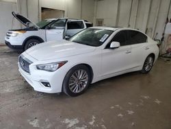 Infiniti salvage cars for sale: 2021 Infiniti Q50 Luxe