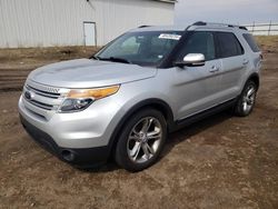 Salvage cars for sale from Copart Portland, MI: 2013 Ford Explorer Limited