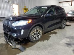 Salvage cars for sale from Copart Ellwood City, PA: 2020 Ford Escape Titanium