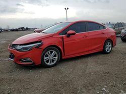 Chevrolet Cruze salvage cars for sale: 2016 Chevrolet Cruze LT