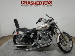 Salvage motorcycles for sale at Dallas, TX auction: 2009 Harley-Davidson XL883 C