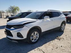 Chevrolet salvage cars for sale: 2019 Chevrolet Blazer 1LT