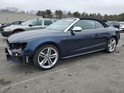 Salvage cars for sale at Exeter, RI auction: 2011 Audi S5 Prestige