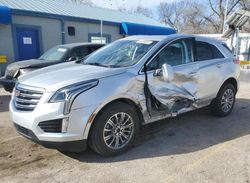Salvage cars for sale at Wichita, KS auction: 2017 Cadillac XT5 Luxury