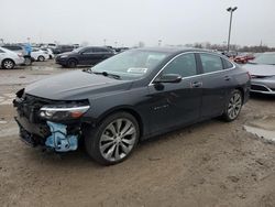 Salvage cars for sale from Copart Indianapolis, IN: 2017 Chevrolet Malibu Premier